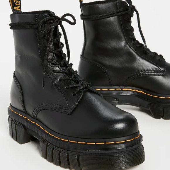 DR. MARTENS JADON III PISA LEATHER PLATFORM BOOTS MSRP$250 RARE FIND - Picture 4 of 14